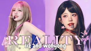 Wonyoung and Riz  -reality   in Sydney