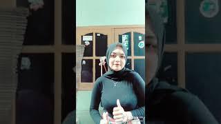 tiktok jilbab hitam dada ketat#