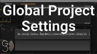 REAPER's Global Project Settings - REAPER DAW Tutorial