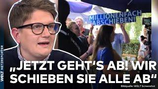 LANDTAGSWAHL BRANDENBURG: "Millionenfach abschieben" – Video von AfD-Wahlparty sorgt für Empörung!