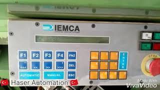 IEMCA CNC BOSS 542 otomatik çubuk besleyici, yükleyici arıza tespit elektrik ve elektronik sist