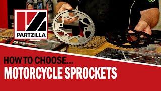 Motorcycle Sprocket Guide | Choosing Motorcycle Sprockets | Motorcycle Sprocket Ratios | Partzilla