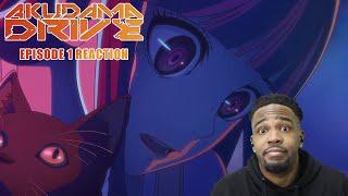 DANGANRONPA MEETS BLADE RUNNER!!! | Akudama Drive Episode 1 Reaction (Akudama Doraibu)