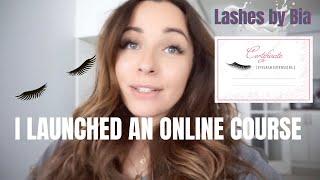 LAUNCHING MY ONLINE LASH COURSE - VOLUME MASTERCLASS CLASSIC CERTIFICATE