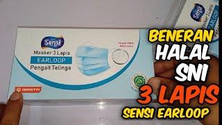 Review Masker Medis Halal Sensi 3ply