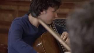 Edgar Moreau records Haydn Cello Concerto in C major III. Allegro Molto