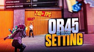 Revealing 100% No Recoil Setting For 99% Headshots | Bluestacks 5 | MSI 5