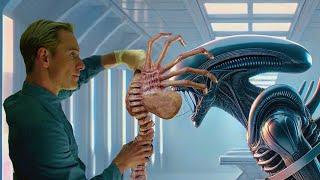 What If David made a FACEHUGGER attack a XENOMORPH?