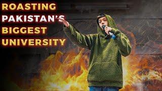 Roasting Pakistan’s biggest university | standup comedy.