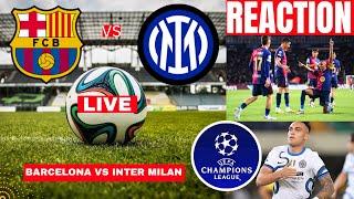 Barcelona vs Inter Milan Live Stream Champions League UCL Football Match Today Score Highlights Vivo