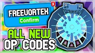 (2021) ALL *NEW* SECRET OP CODES!   Roblox Vortex Simulator Codes 