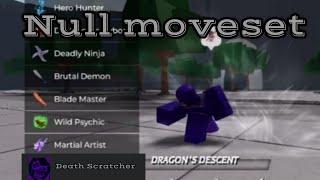 Null moveset [2nd Ult moveset]