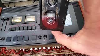 Basic operation test of the Tandberg TCD440A Cassette player