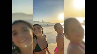 ESTAMOS NA PRAIA / APRONTAMOS   #bikini #tiktok #vlogsdiario #antonia #antoniavaladão #praia