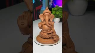 Ganesh ji Murti making with Clay Ganpati Bappa morya #shorts #short #ganesh