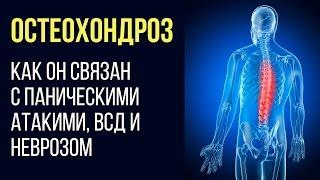 Как Остеохондроз Связан с Паническими Атаками, ВСД и Неврозом | Павел Федоренко