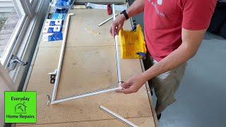 How To Build a Window Screen - Using a Frame Kit