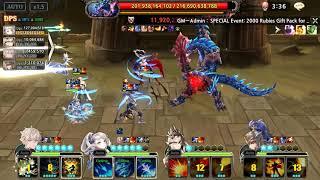 King's Raid | Guild Raid Hell Mode - Lakreil ft. Selene