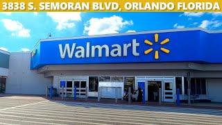 Shopping at Walmart in East Orlando Florida at 3838 South Semoran Blvd (SR-436) Store 1084