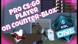 Counter Blox - Pro CSGO Player Tries CB (INSANE)