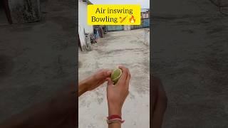  Tennis ball inswing grip#cricket #tutorial#shorts#viral swing bowling tips