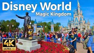 Disney World Walking Tour - Magic Kingdom (4K Ultra HD 60fps) – With Captions