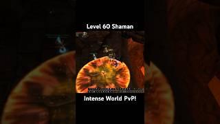 INTENSE World PvP On Level 60 Shaman Classic #worldofwarcraft