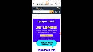 How to get Amazon Music Unlimited $3.99/month (Effectivce May 2022, New price $4.99/mo) 