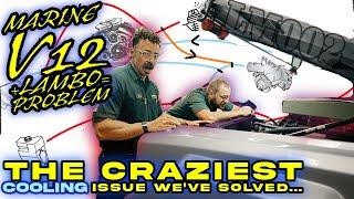 Designing A Cooling System on the World's Rarest SUV : Making a Boat V12 Work in a Lambo LM002