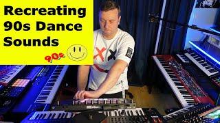 Recreating 90s Dance Sounds (Covers) - #90sdancemusic, #90sSynths,  #abletontutorial, #korgm1