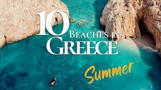 10 Most Beautiful Places to Visit in Greece 4k  | Best Beaches