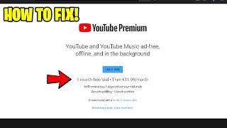 How To Fix Discord Youtube Premium Free 3 Month Trial (1 Month Youtube Premium Glitch Fix)