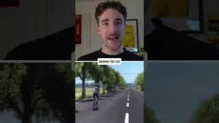 Is this the BRAVEST solo breakaway ever?  #cycling #breakaway #milansanremo