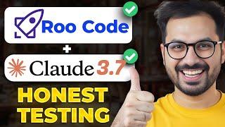 RooCode + Claude Sonnet 3.7 : Develop a Full-stack Apps with FREE AI Coder Without Writing ANY Code