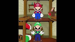 #TeamMario and #TeamLuigi By @funnyhoohooman  but both videos are synchronized