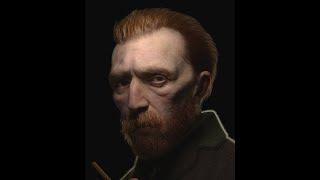 Vincent Van gogh 3D portrait