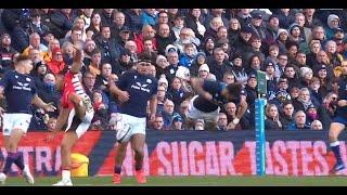 Aisea Halo binned for elbow to the head of Rufus McLean [Scotland vs Tonga EOYT '21]