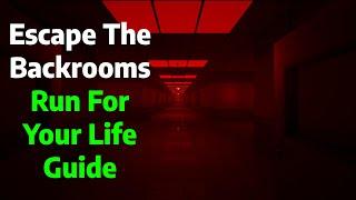 Escape The Backrooms | Level Run For Your Life Guide/Tutorial