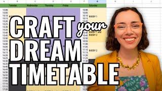 Crafting Your Dream Teaching Timetable - VMTC #pianoteacher #musiceducation #timemanagement