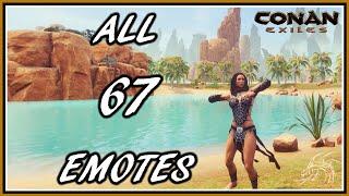 Conan Exiles: All Emotes Location 2021 ( Alle Emotes )