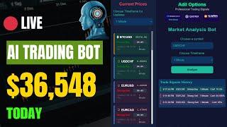 MADE $36,548 WITH AI TRADING BOT FOR POCKET OPTION 2025 | TRADING BOT BINARY OPTIONS STRATEGY