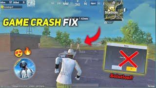 CRASH SOLUTION  FIX GAME CRASH/AUTOBACK PROBLEM 1v4 GAMEPLAY - PUBG MOBILE LITE BGMI LITE