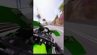 Kawasaki Ninja Zx10rr insane high speed rider #shorts