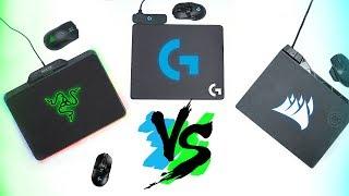 Comparison! Razer HyperFlux vs Logitech Powerplay vs Corsair MM1000 & Dark Core