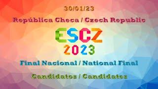 30/01/23 CZECH REPUBLIC National Final ESCZ 2023 - Candidates (REEL)