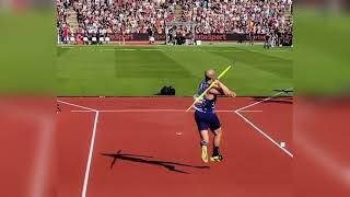 German javelin thrower Julian Weber 87.14m FBK GAMES 2023