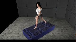 Virt-A-Mate Walking on The Cube