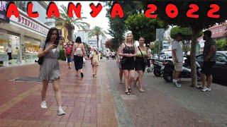 Alanya Street Tour ! Alanya Rainy Day ! Alanya Walking Tour 2022 ! antalya turkey holiday turkey !