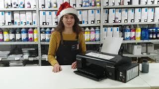 Как напечатать тест дюз на принтере Epson