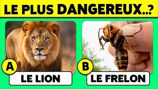  50 QUESTIONS sur les ANIMAUX  Connais-tu les ANIMAUX...?